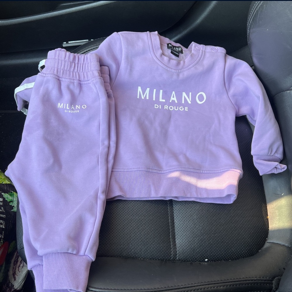 Milano Sweatsuit 12-18 Months Lavender